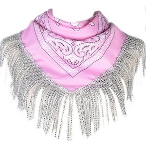 Pink Barbie Disco Cowgirl Bachelorette Birthday Rodeo Party Bandana